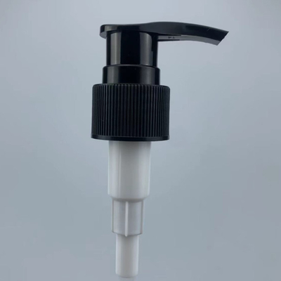 प्लास्टिक की बोतल के लिए LinDeer 24mm ब्लैक लोशन पंप रिप्लेसमेंट 24/410