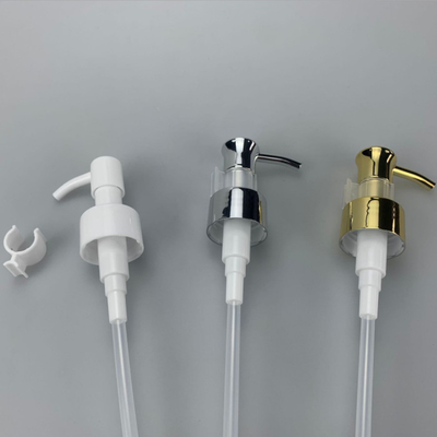 24MM गोल्ड लोशन डिस्पेंसर पंप एल्युमिनियम परफ्यूम स्प्रेयर