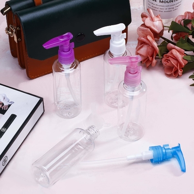 तरल के लिए LinDeer पीईटी पारदर्शी प्लास्टिक लोशन बोतल 50ml